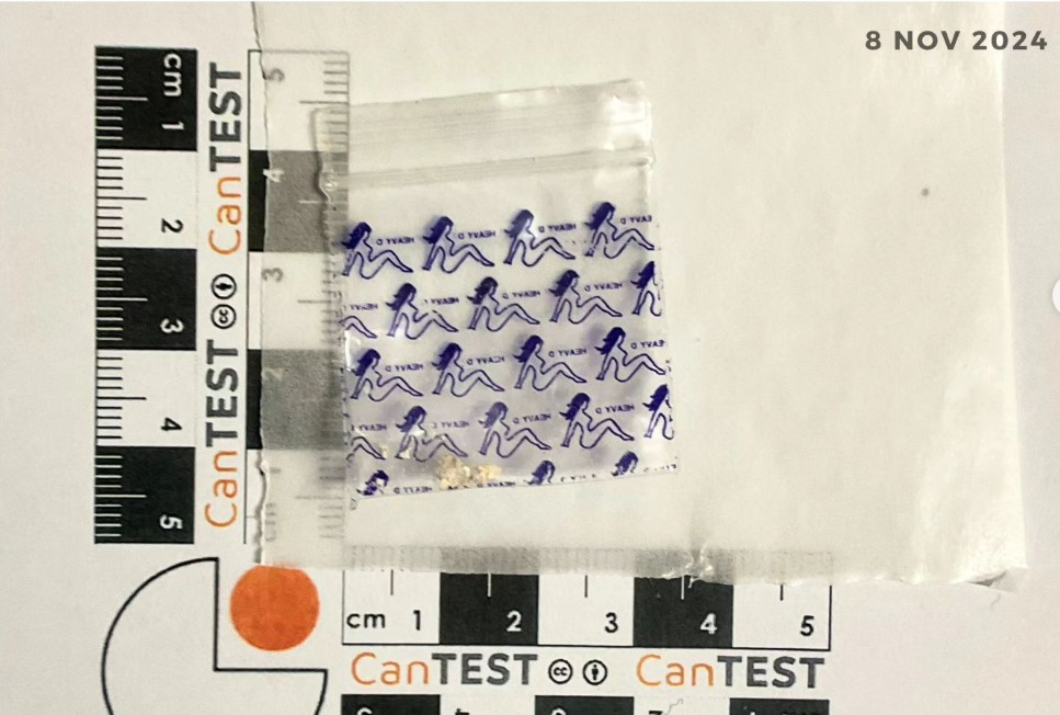 Cocaine found in heroin sample